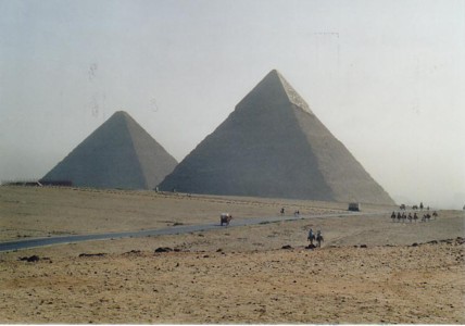 Die Pyramiden von Gizeh
