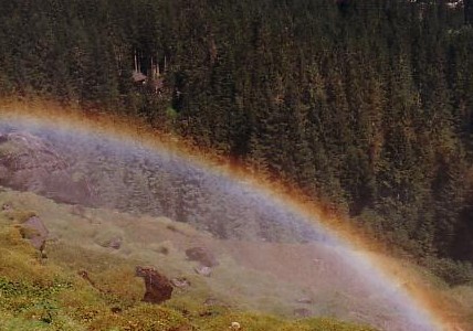 Regenbogen an den Wasserf&auml;llen