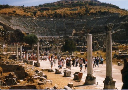 Das Amphietheater von Ephesos