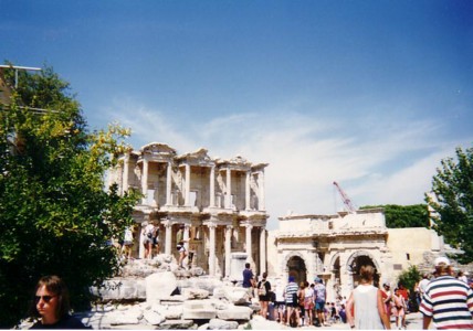 Die Celsusbibliothek in  Ephesos